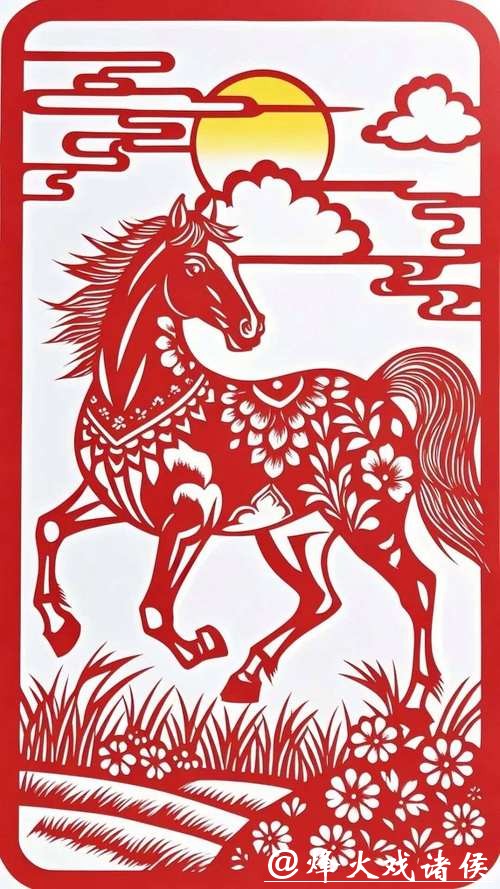 一把剪刀一张红纸,她剪出300匹“奔腾”的马年祝福 一把剪刀一张红纸,她剪出300匹“奔腾”的马年祝福