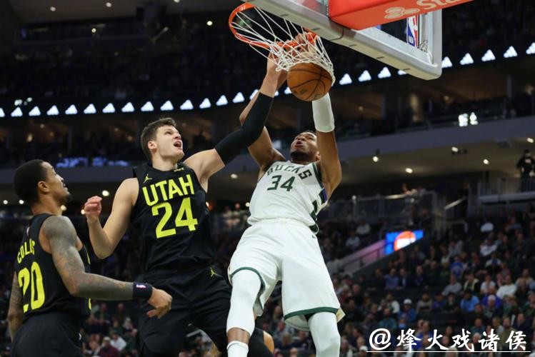 雄鹿大胜爵士止6连败 森林狼逆转送公牛4连败 雄鹿大胜爵士止6连败 森林狼逆转送公牛4连败